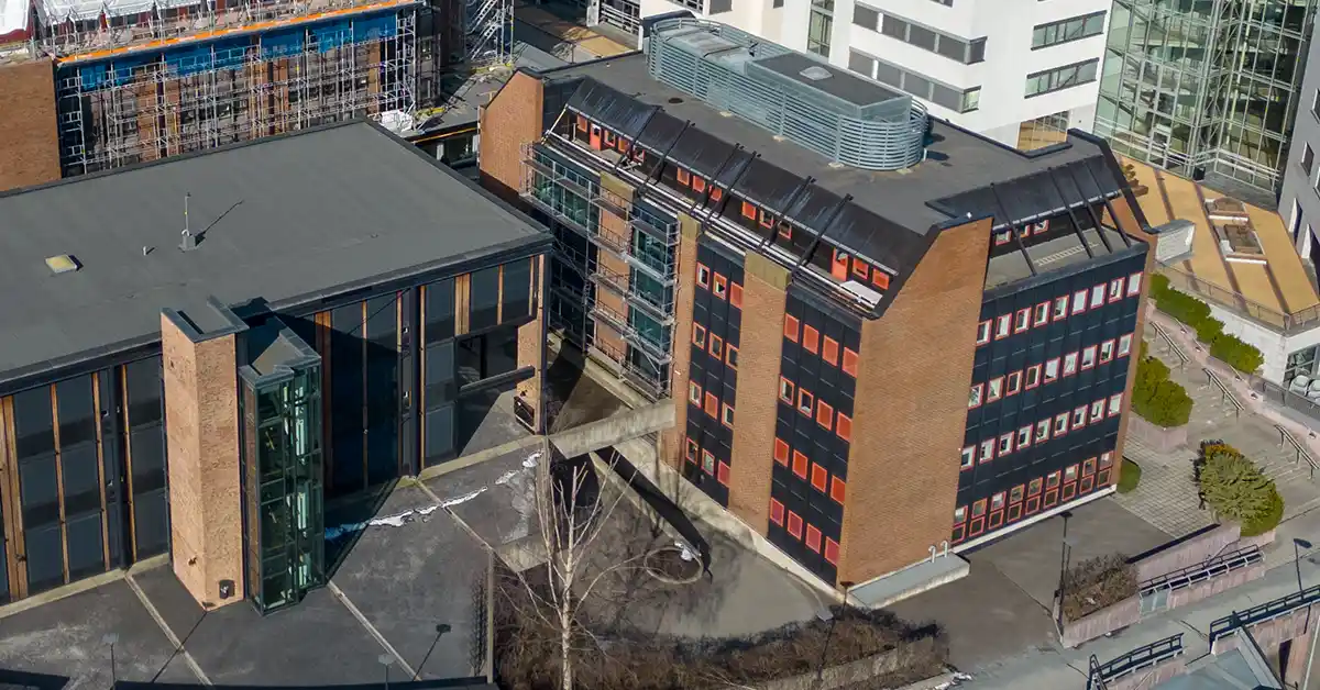 Kontorbygget til Advokatfirmaet Fr&oslash;y p&aring; Lysaker
