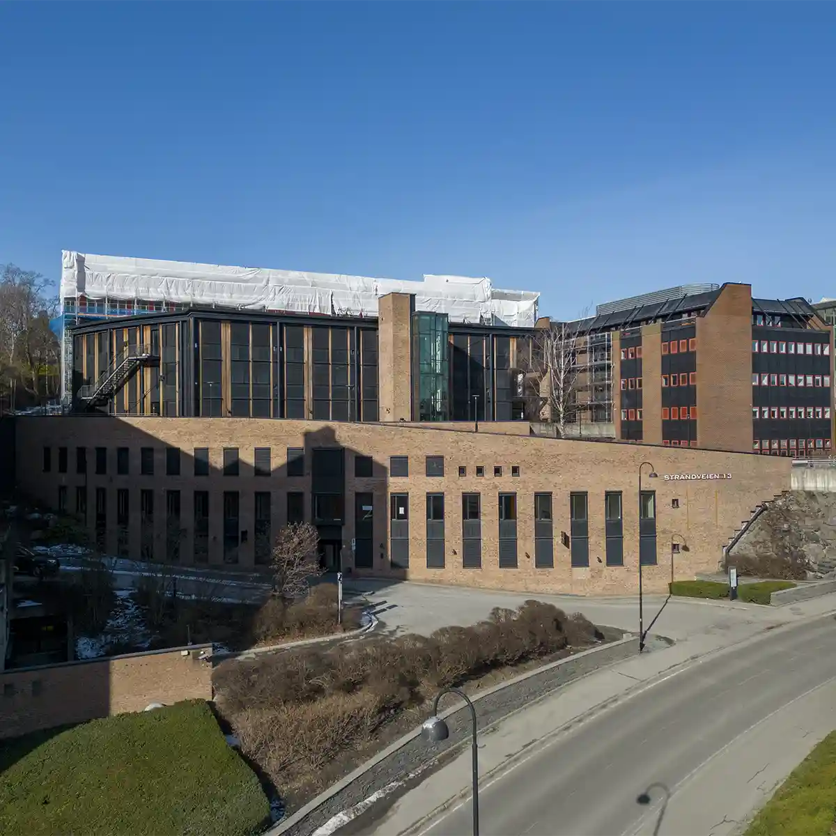 Kontorbygget p&aring; Lysaker